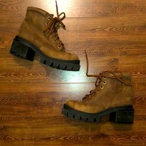 Vintage Jeffrey Campell platform boots